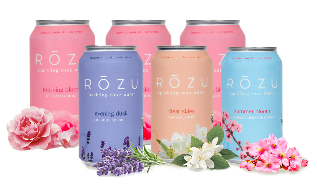 Rōzu Variety 6-Pack - Rōzu - Sparkling Rose Water