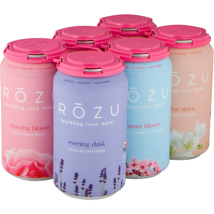 Rōzu Variety 6-Pack - Rōzu - Sparkling Rose Water